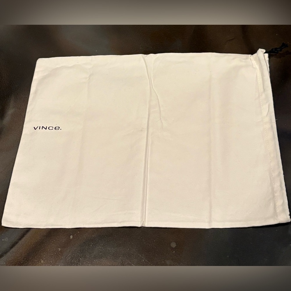 Vince Dust Bag Large Size 17.5” X 13.5” Storage Travel Drawstring Tote